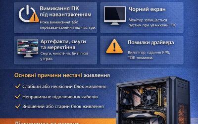 Як зрозуміти, що відеокарті не вистачає живлення — діагностика | BitFix